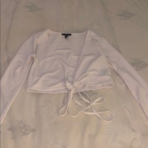 Long sleeve cover up top